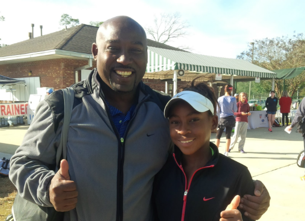 Image result for cori gauff and parents